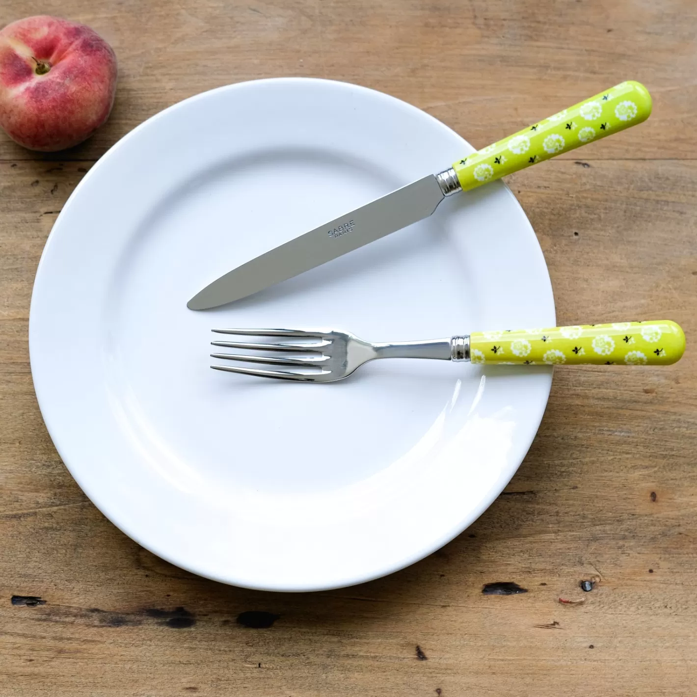 Sabre Paris Dinner Fork>Provencal, Light green