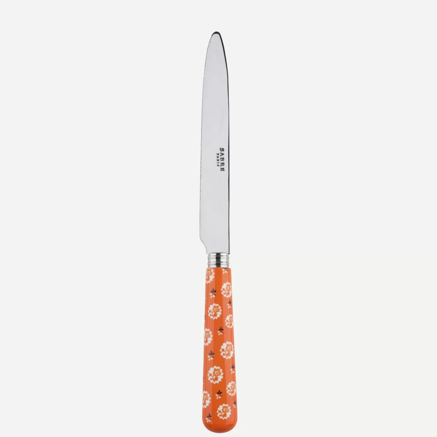 Sabre Paris Serrated Dinner Knife Blade>Provencal, Orange