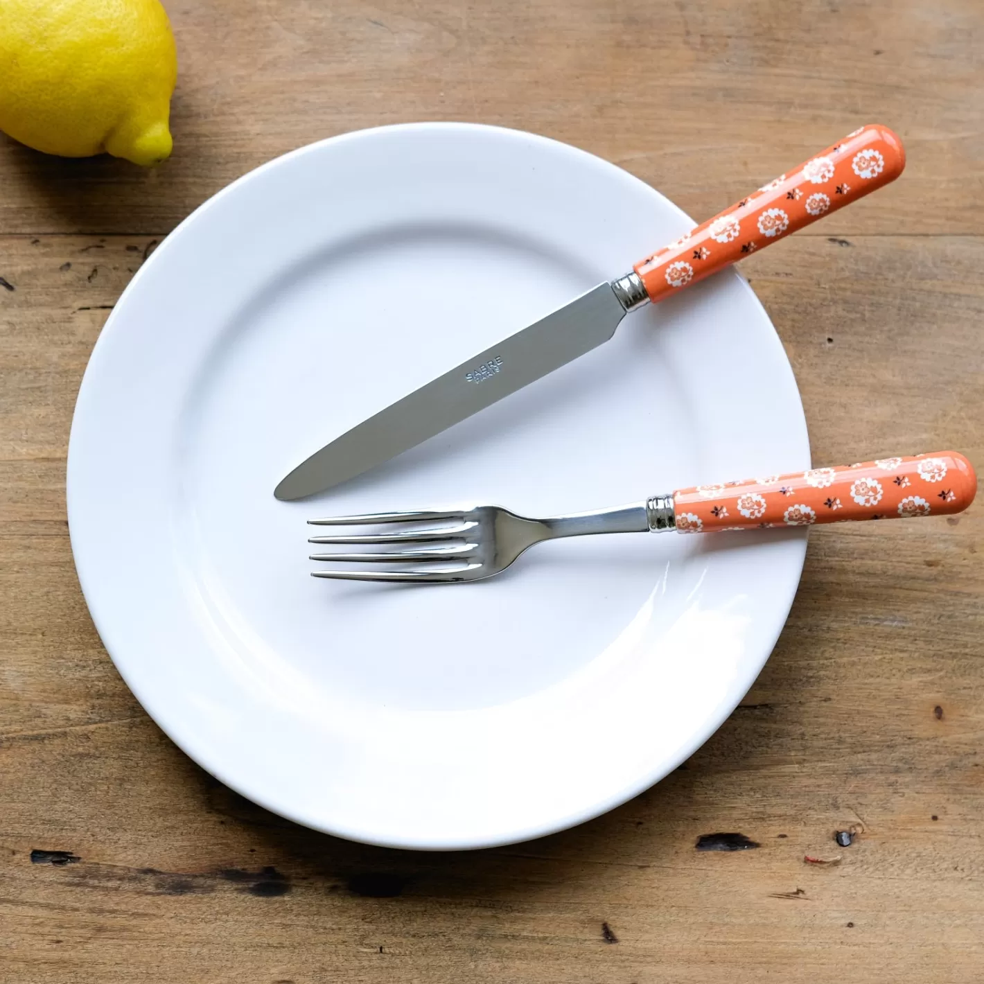 Sabre Paris Dinner Fork>Provencal, Orange