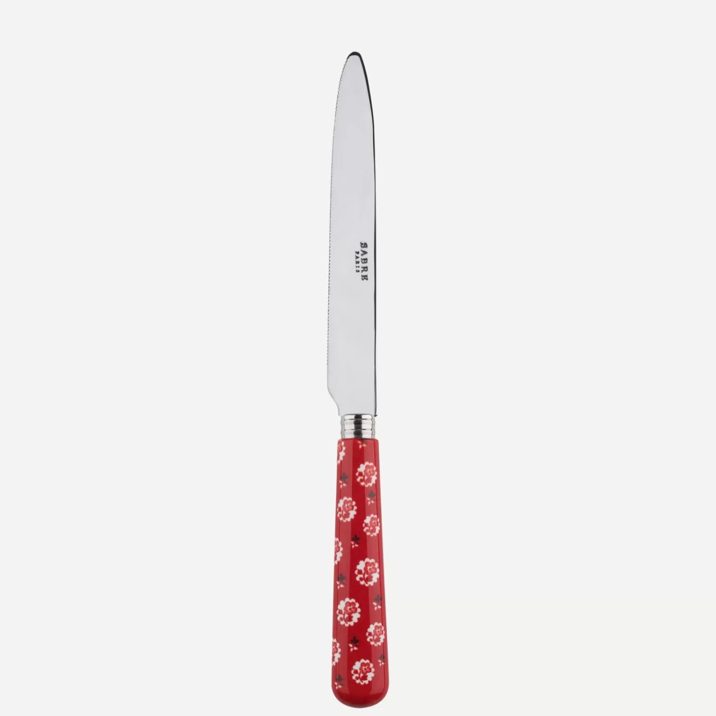 Sabre Paris Serrated Dinner Knife Blade>Provencal, Red