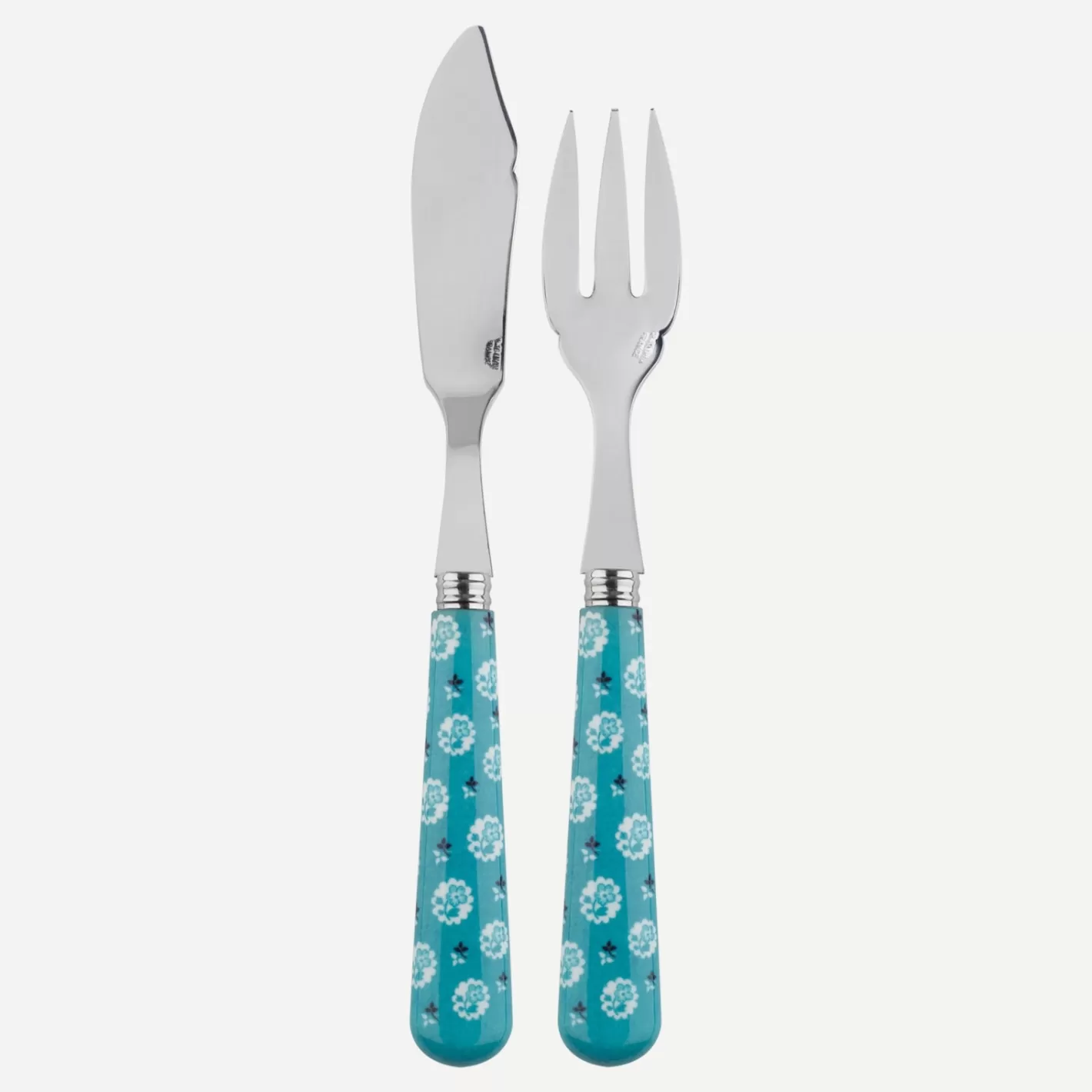 Sabre Paris Fish Knife | Fish Fork>Provencal, Turquoise