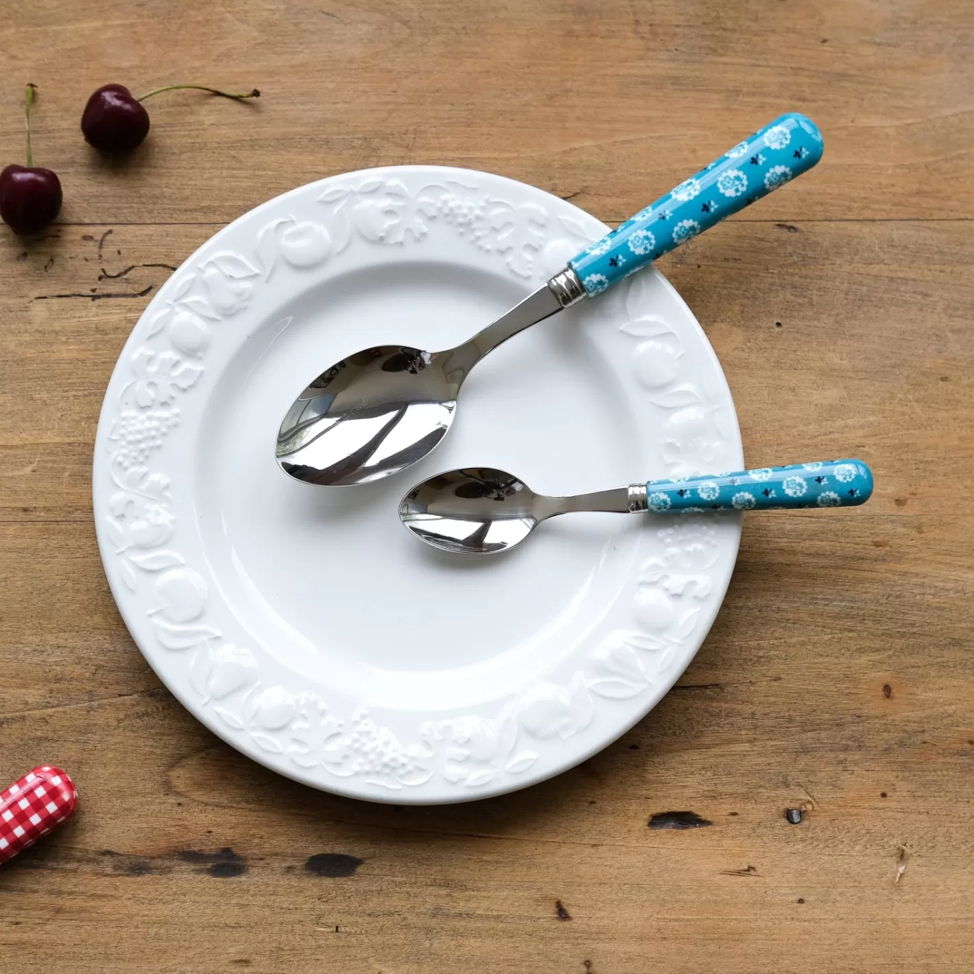 Sabre Paris Soup Spoon>Provencal, Turquoise