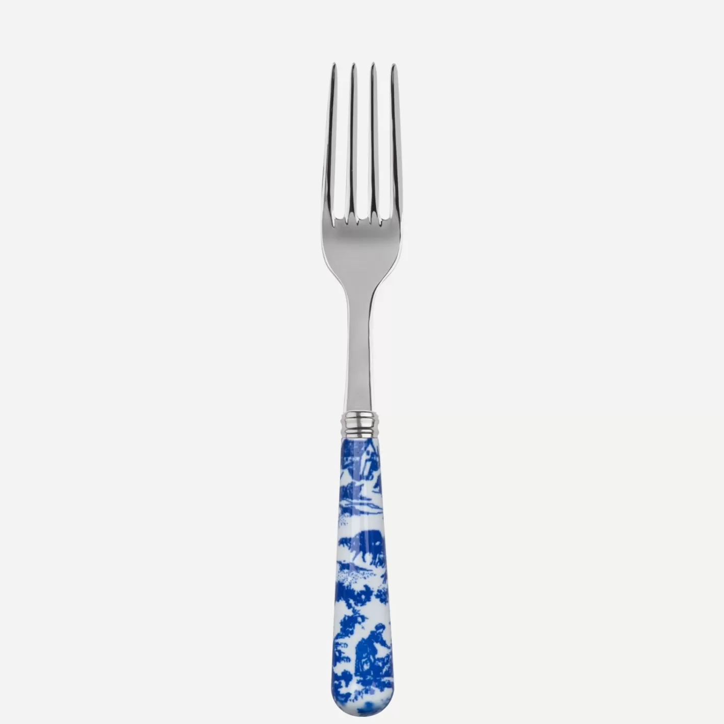 Sabre Paris Salad Fork>Toile, Blue