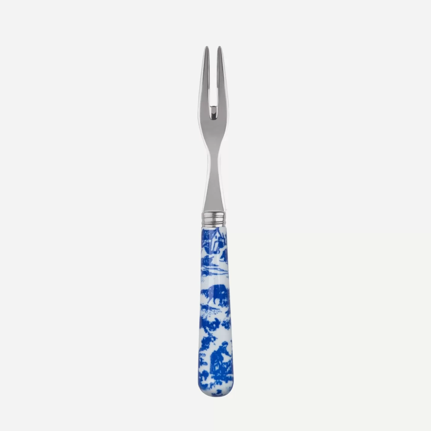 Sabre Paris Cocktail Fork>Toile, Blue