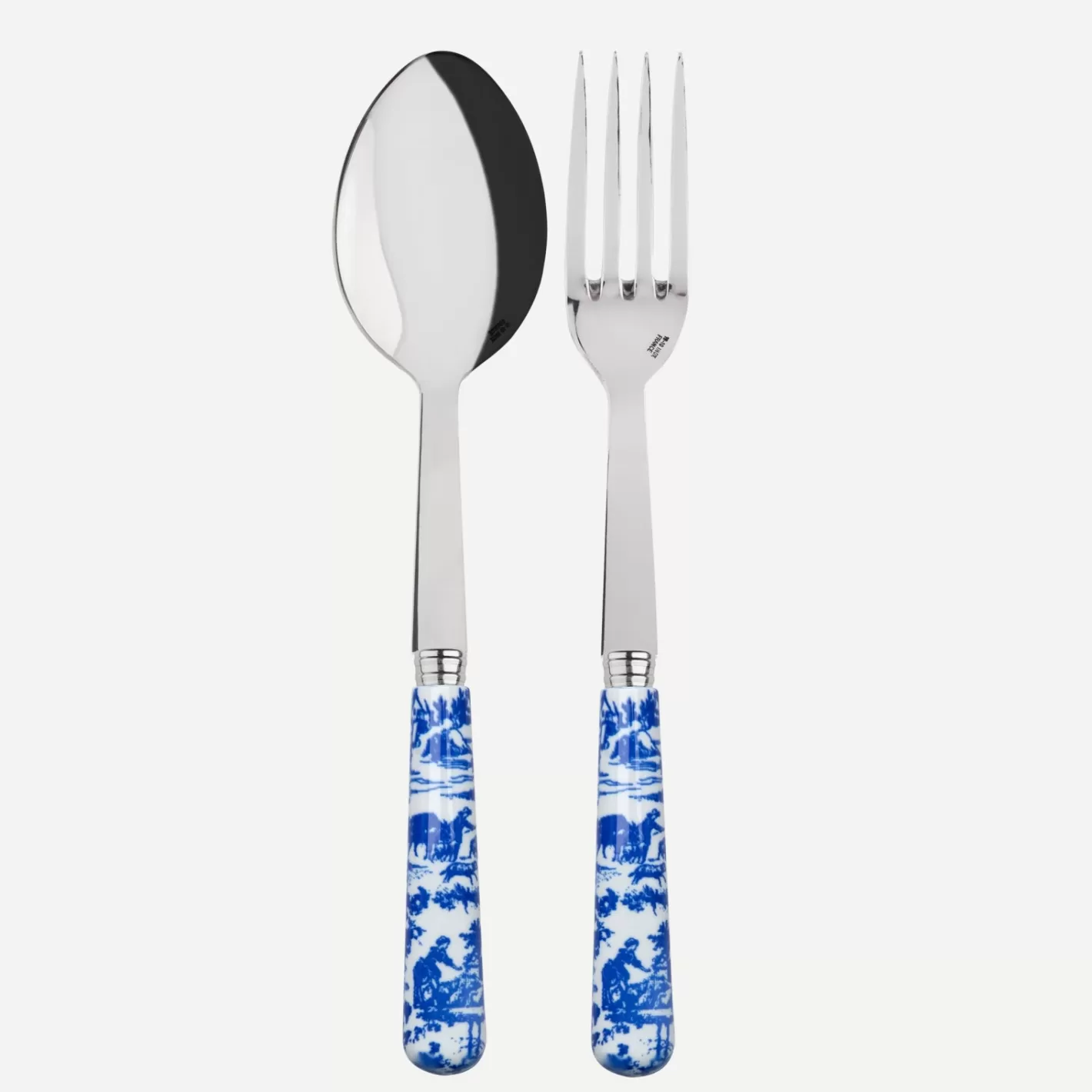 Sabre Paris Serving Set>Toile, Blue