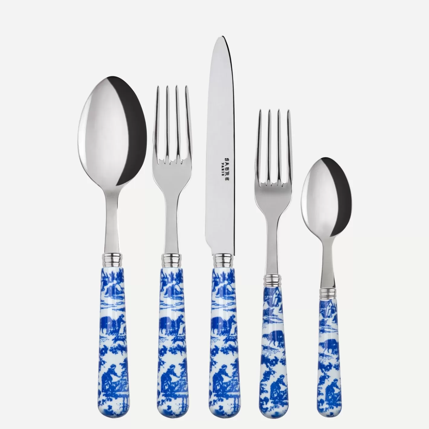 Sabre Paris Set Of 5 Pieces>Toile, Blue