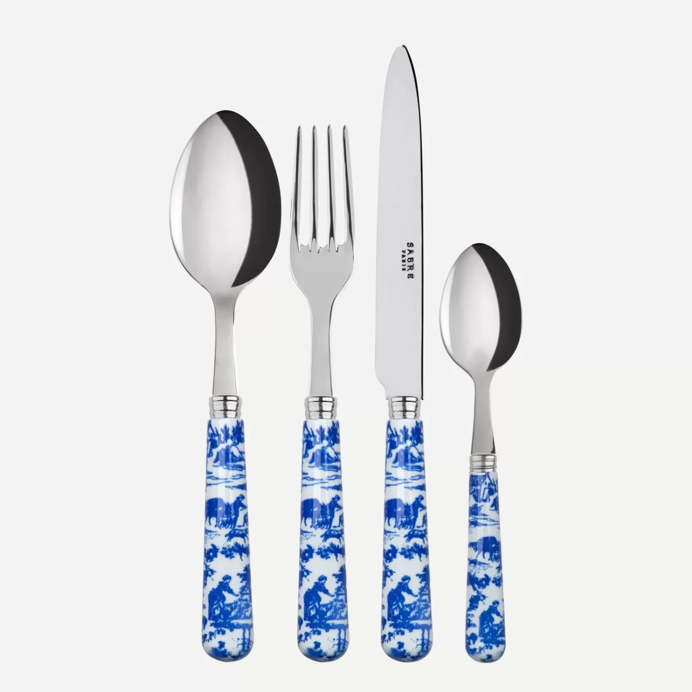 Sabre Paris Set Of 4 Pieces>Toile, Blue