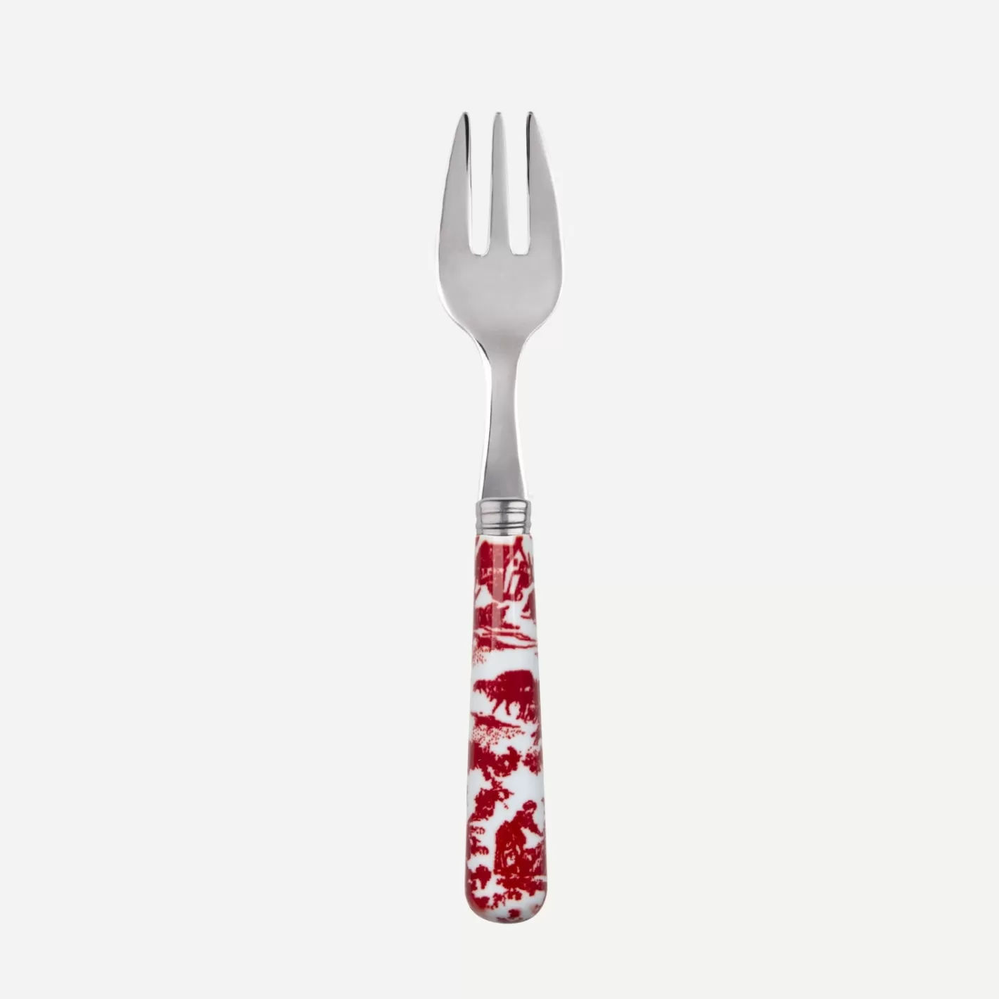 Sabre Paris Oyster Fork>Toile, Red