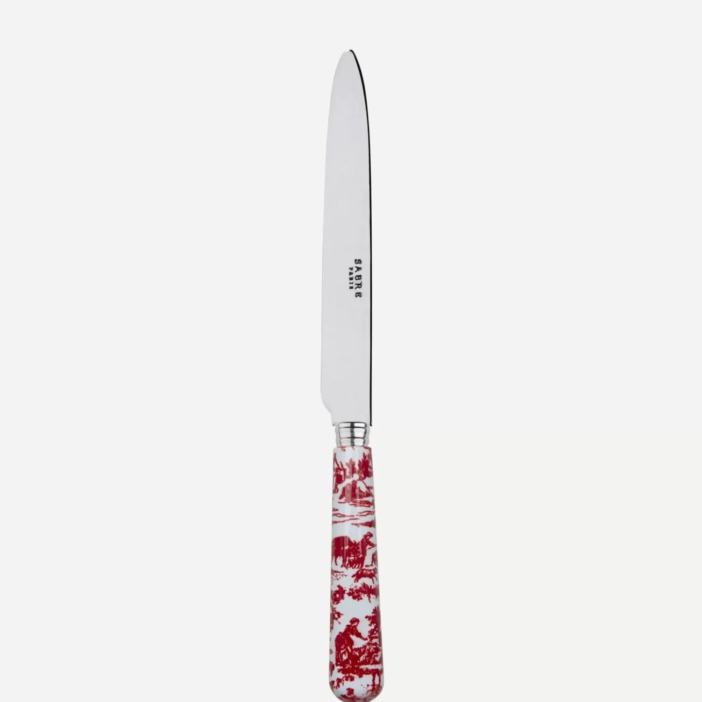 Sabre Paris Dinner Knife>Toile, Red