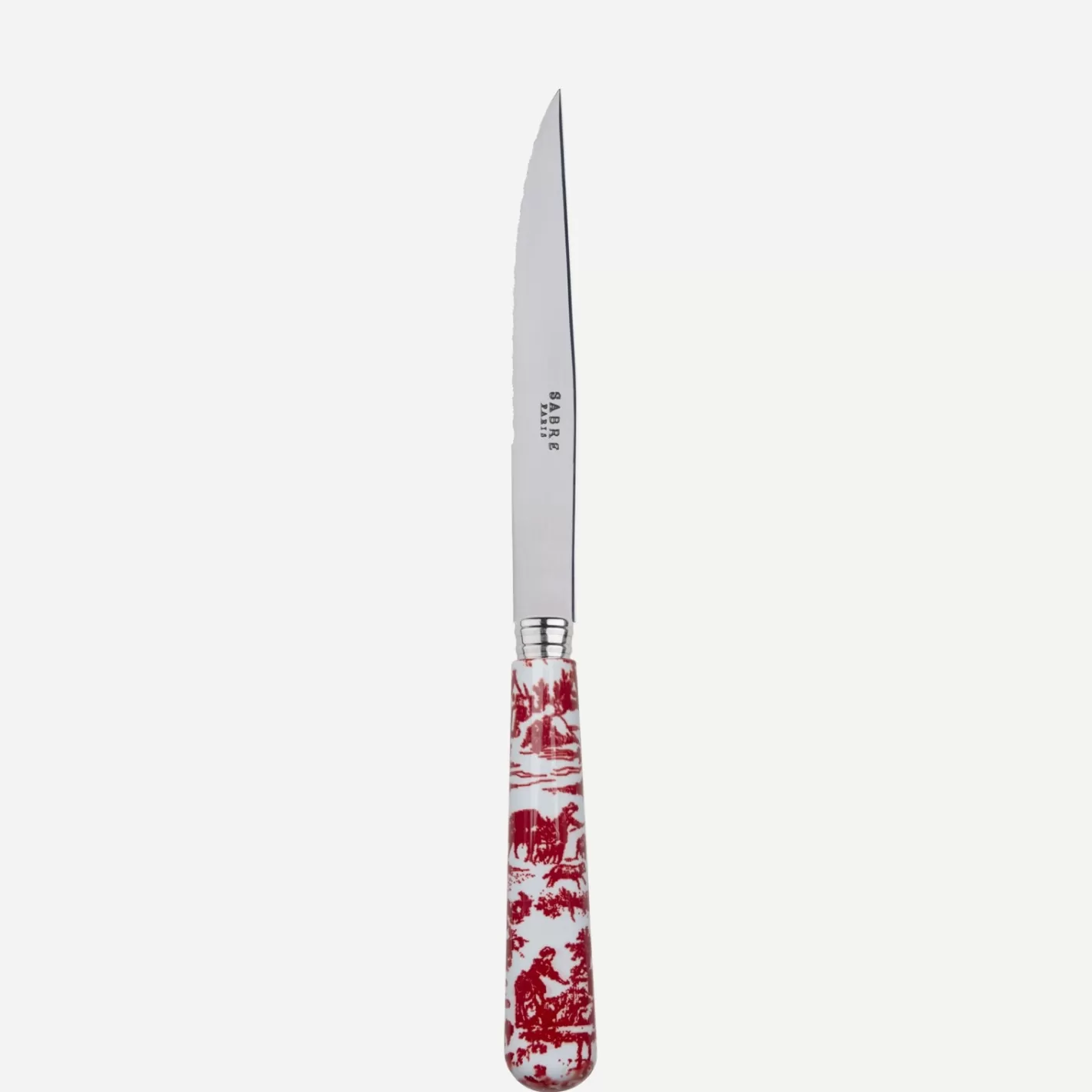 Sabre Paris Steak Knife>Toile, Red