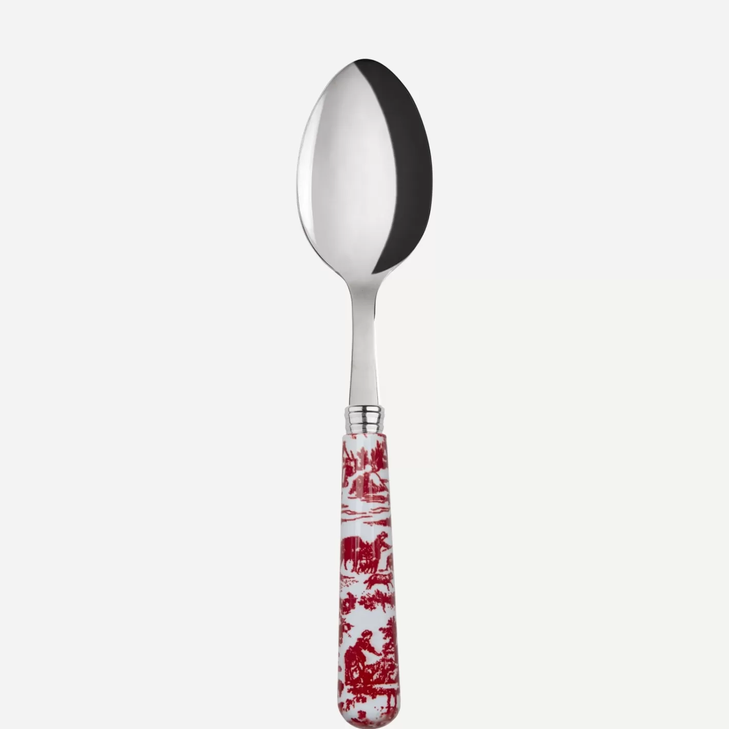 Sabre Paris Soup Spoon>Toile, Red