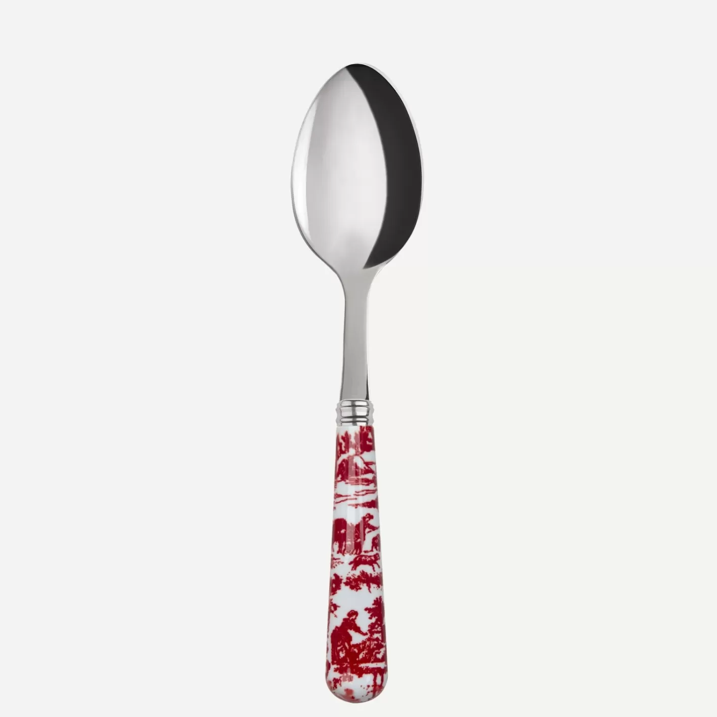 Sabre Paris Dessert Spoon>Toile, Red