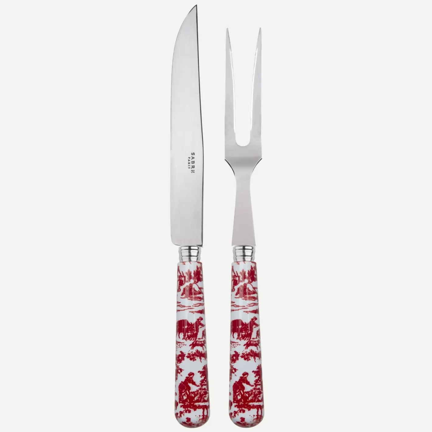 Sabre Paris Carving Set>Toile, Red