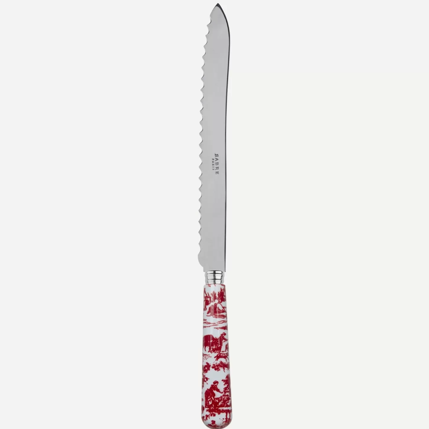 Sabre Paris Bread Knife>Toile, Red