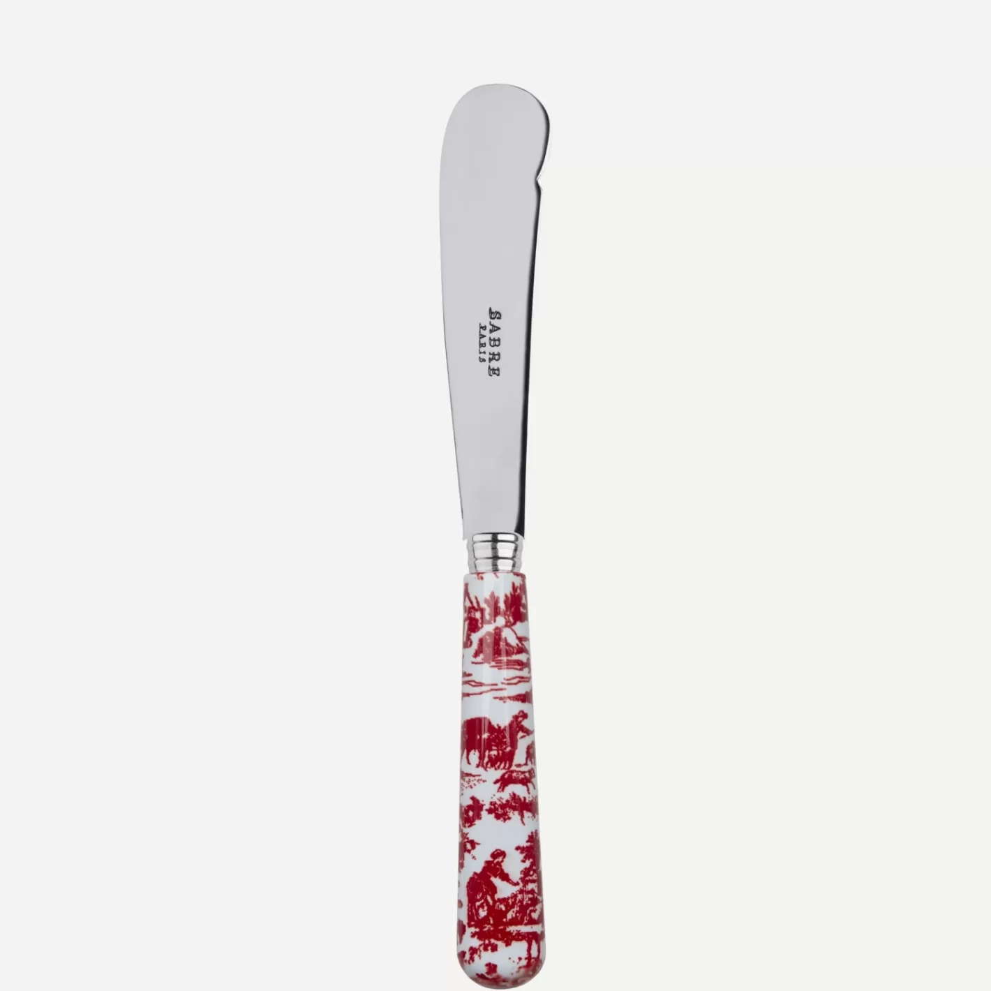 Sabre Paris Butter Knife>Toile, Red