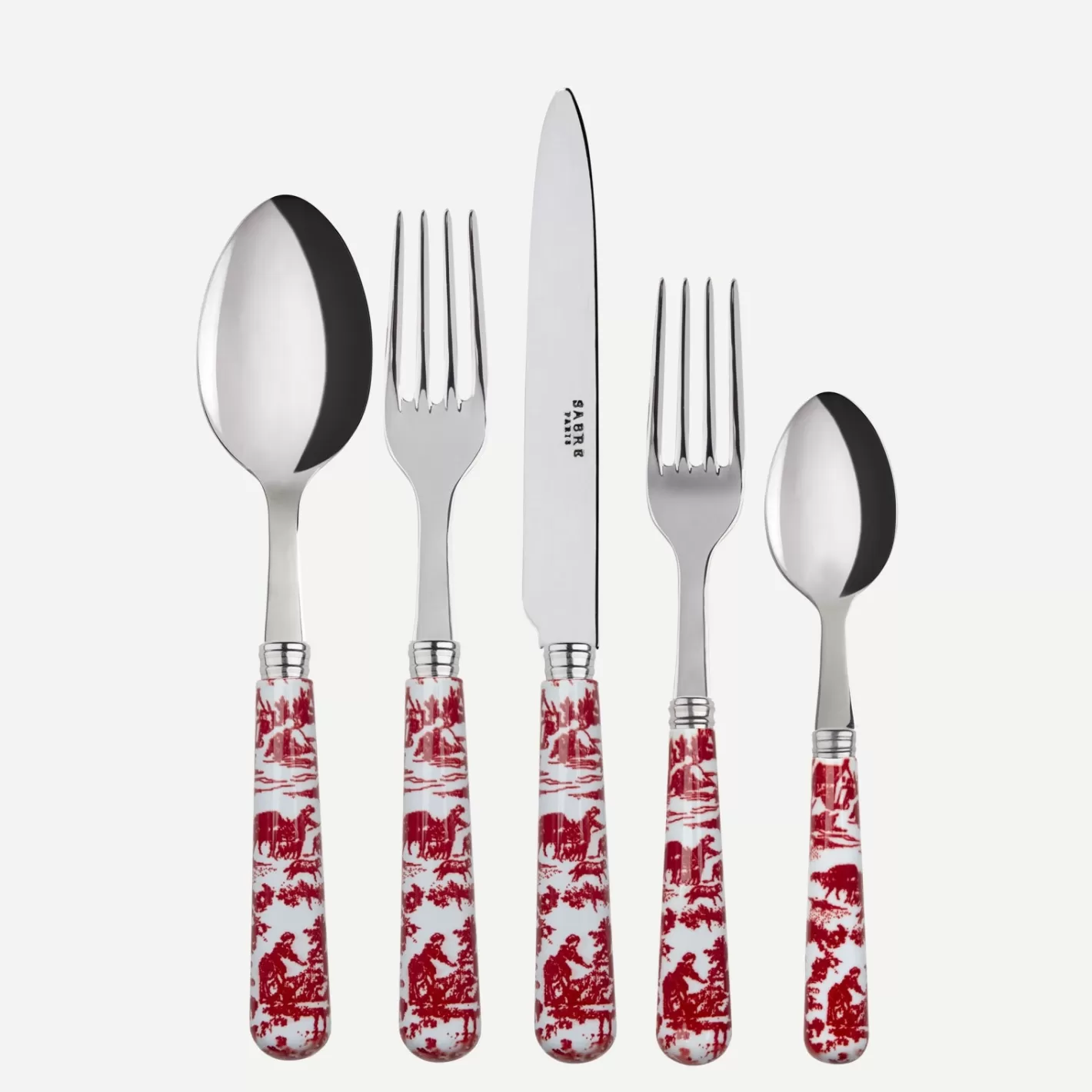 Sabre Paris Set Of 5 Pieces>Toile, Red