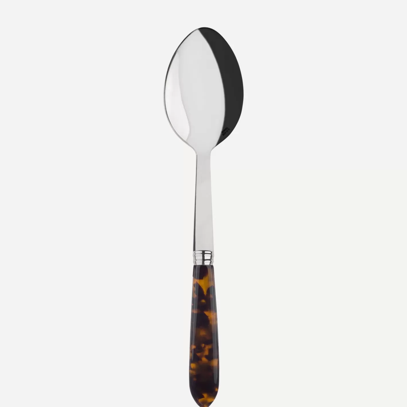 Sabre Paris Serving Spoon>Tortoise, Faux Tortoise