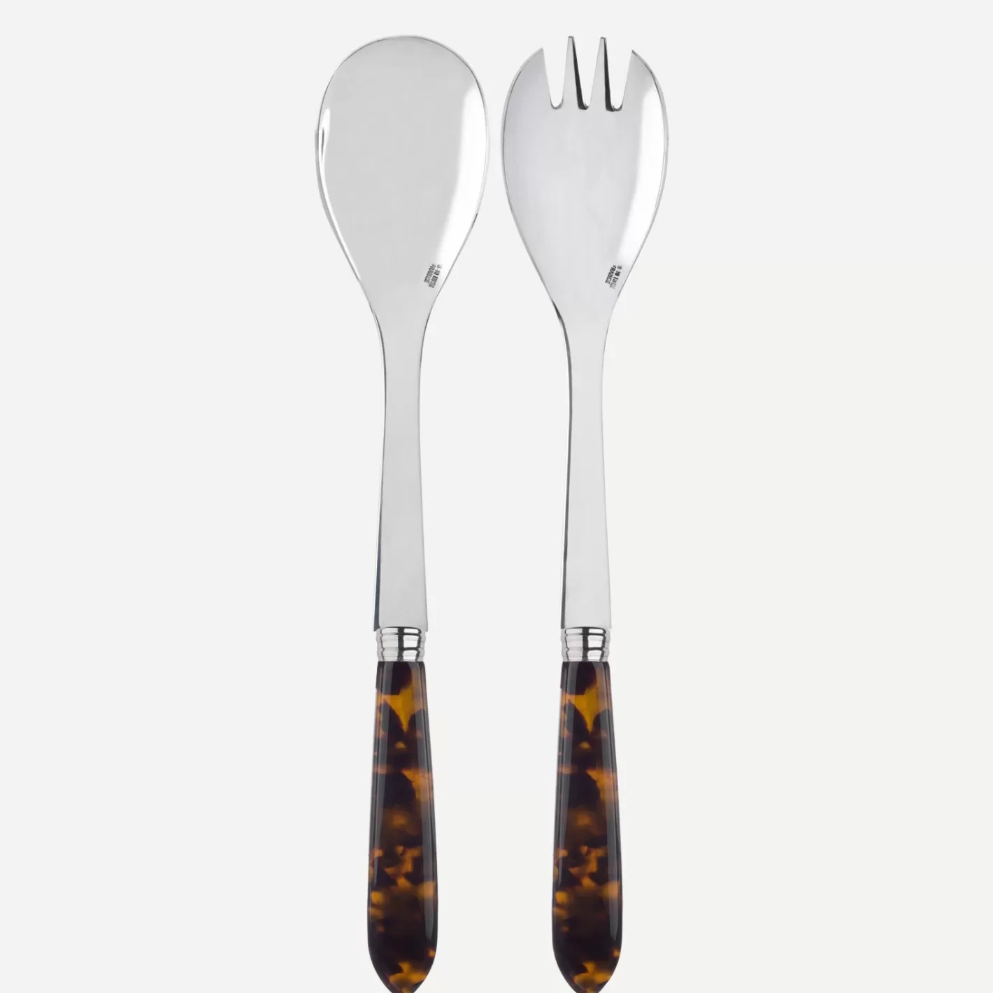 Sabre Paris Salad Set>Tortoise, Faux Tortoise