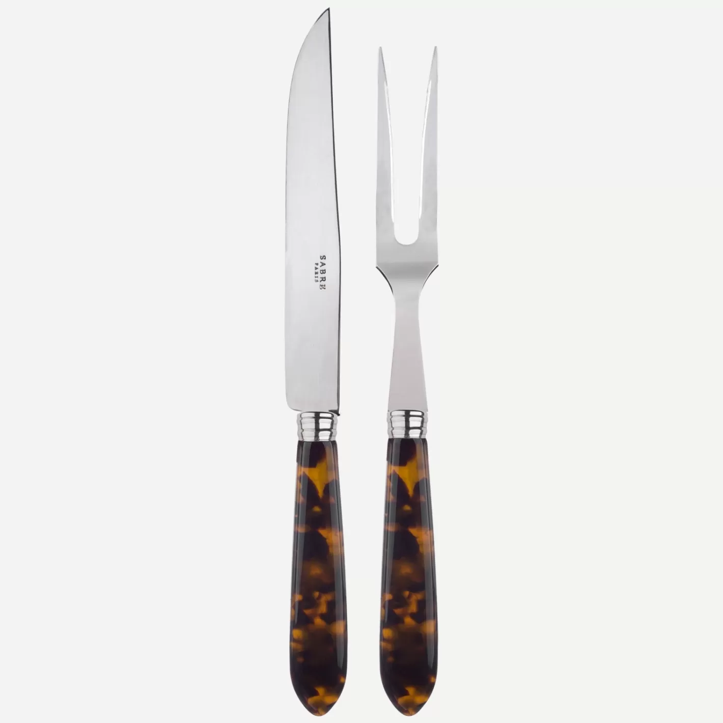 Sabre Paris Carving Set>Tortoise, Faux Tortoise