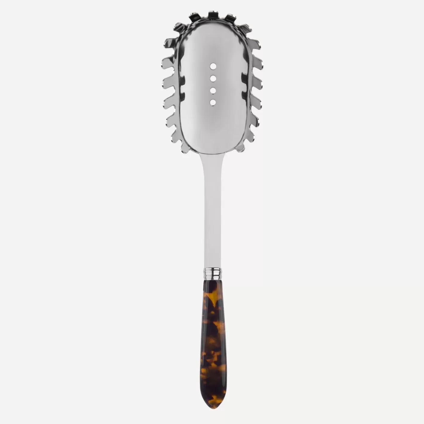 Sabre Paris Spaghetti Spoon>Tortoise, Faux Tortoise