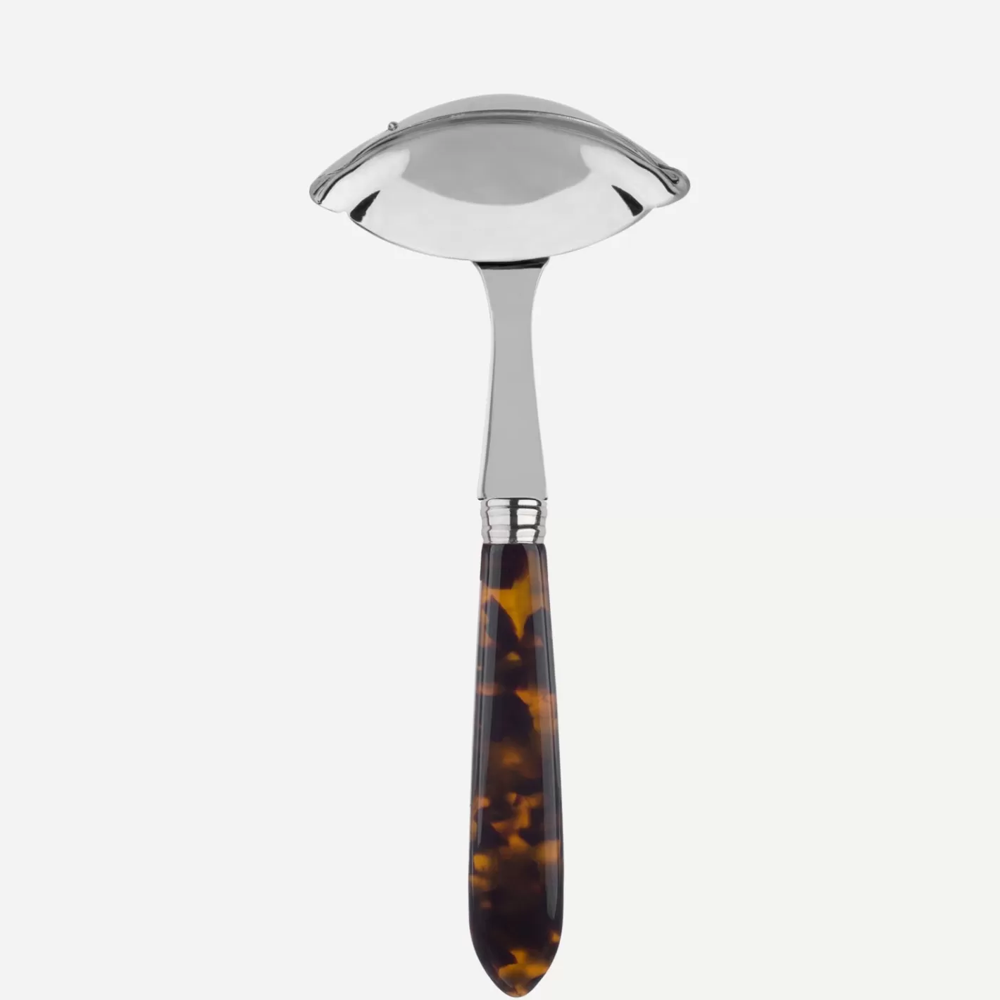 Sabre Paris Gravy Ladle>Tortoise, Faux Tortoise