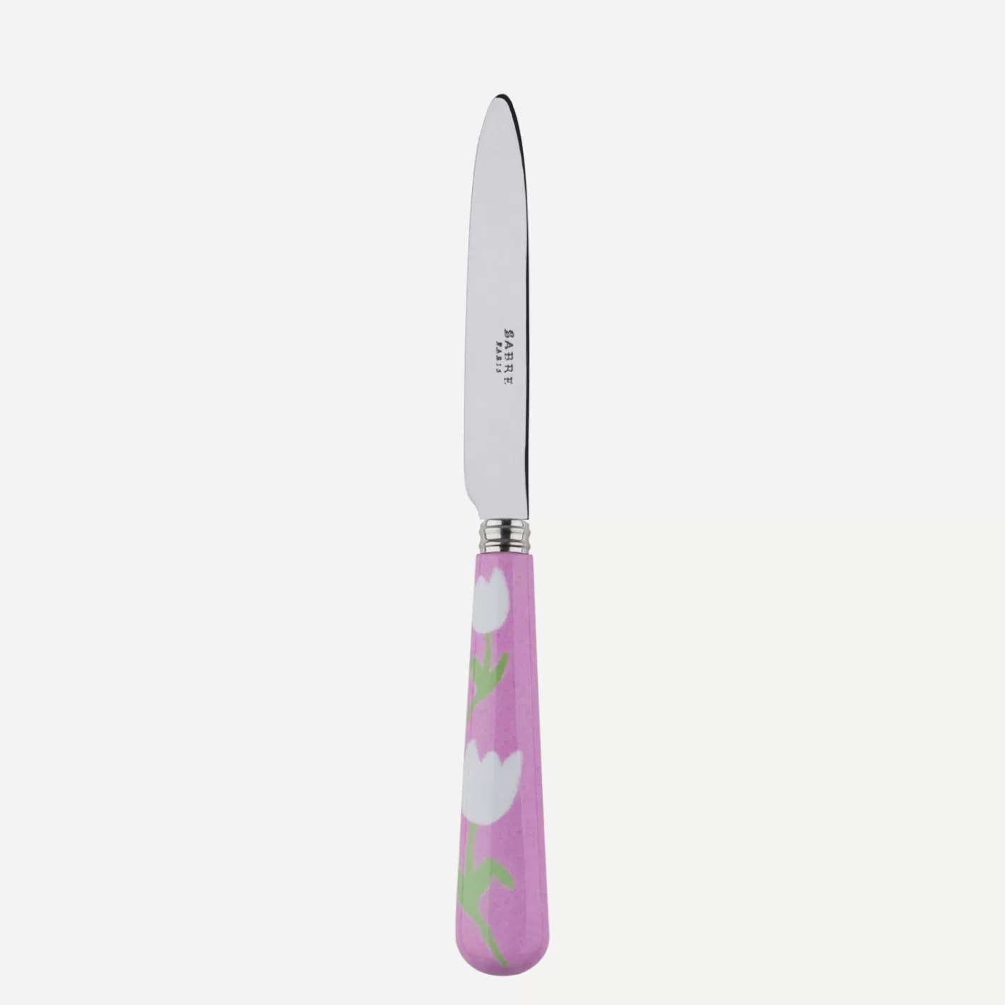 Sabre Paris Dessert Knife>Tulipe, Pink