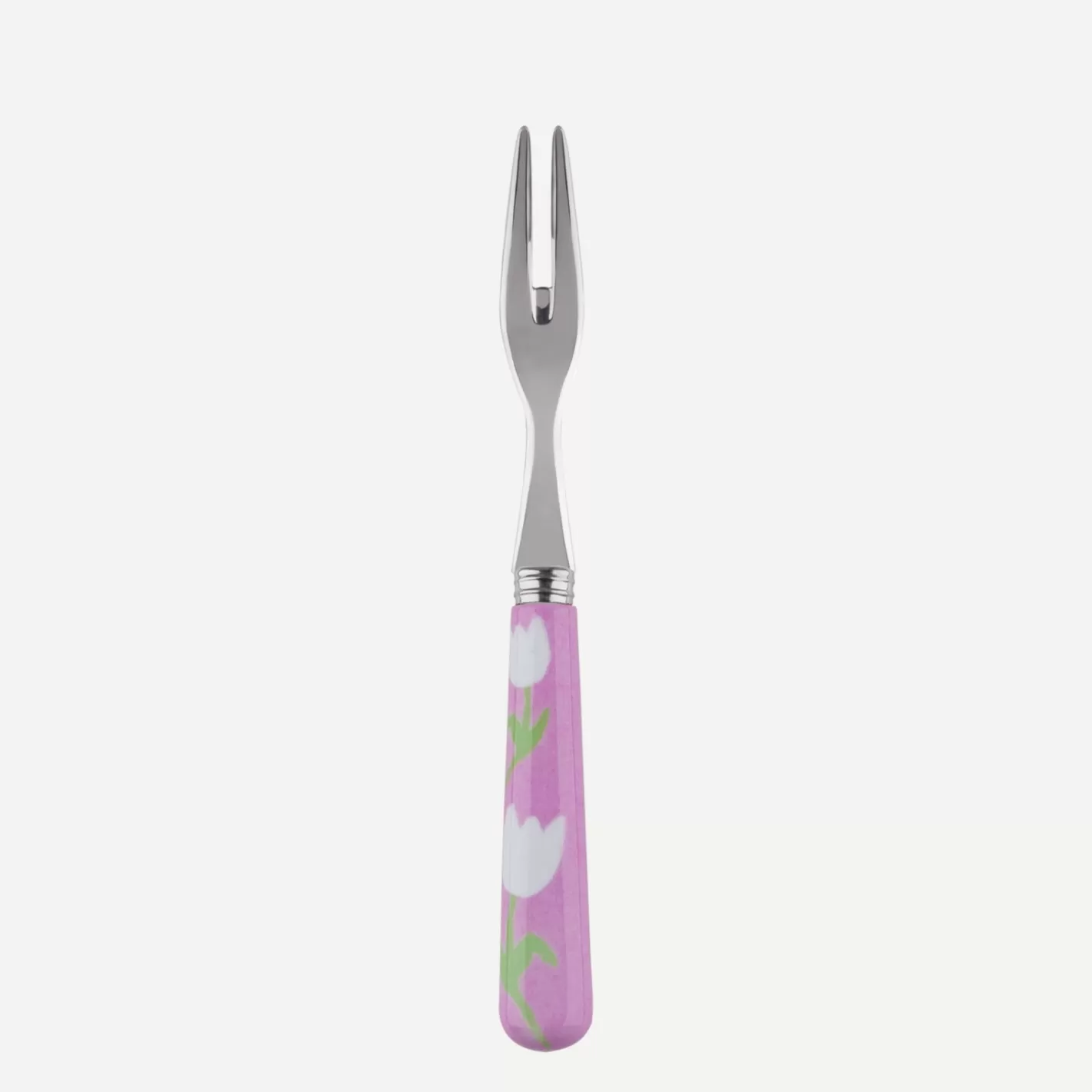 Sabre Paris Cocktail Fork>Tulipe, Pink