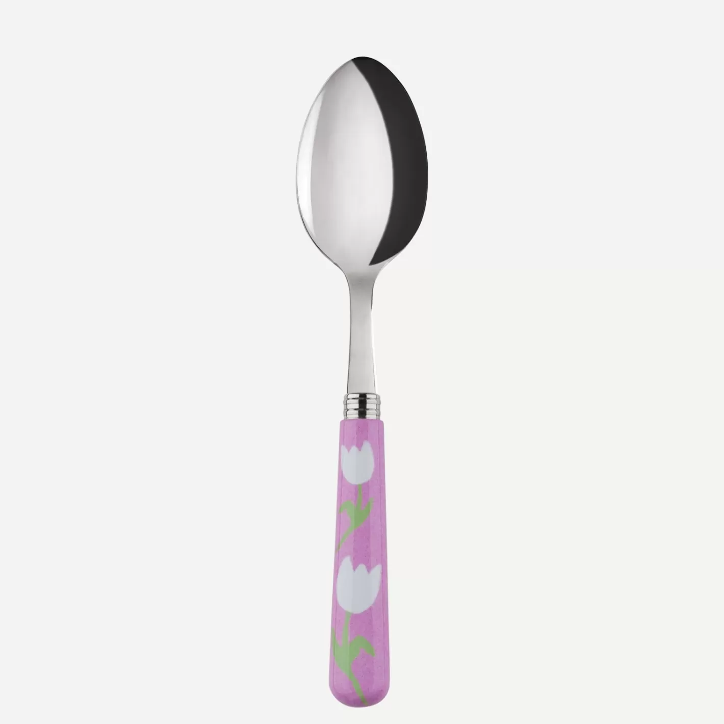 Sabre Paris Soup Spoon>Tulipe, Pink