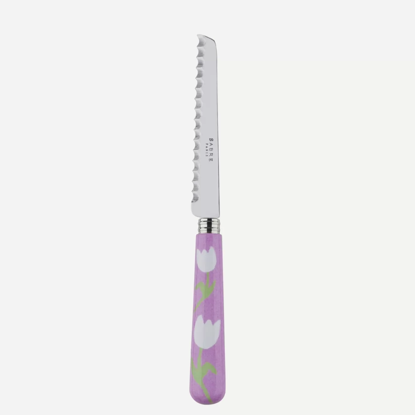 Sabre Paris Tomato Knife>Tulipe, Pink