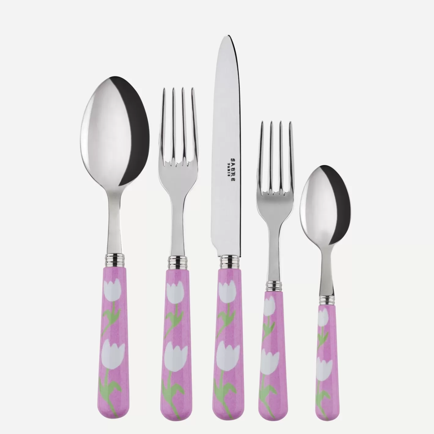 Sabre Paris Set Of 5 Pieces>Tulipe, Pink