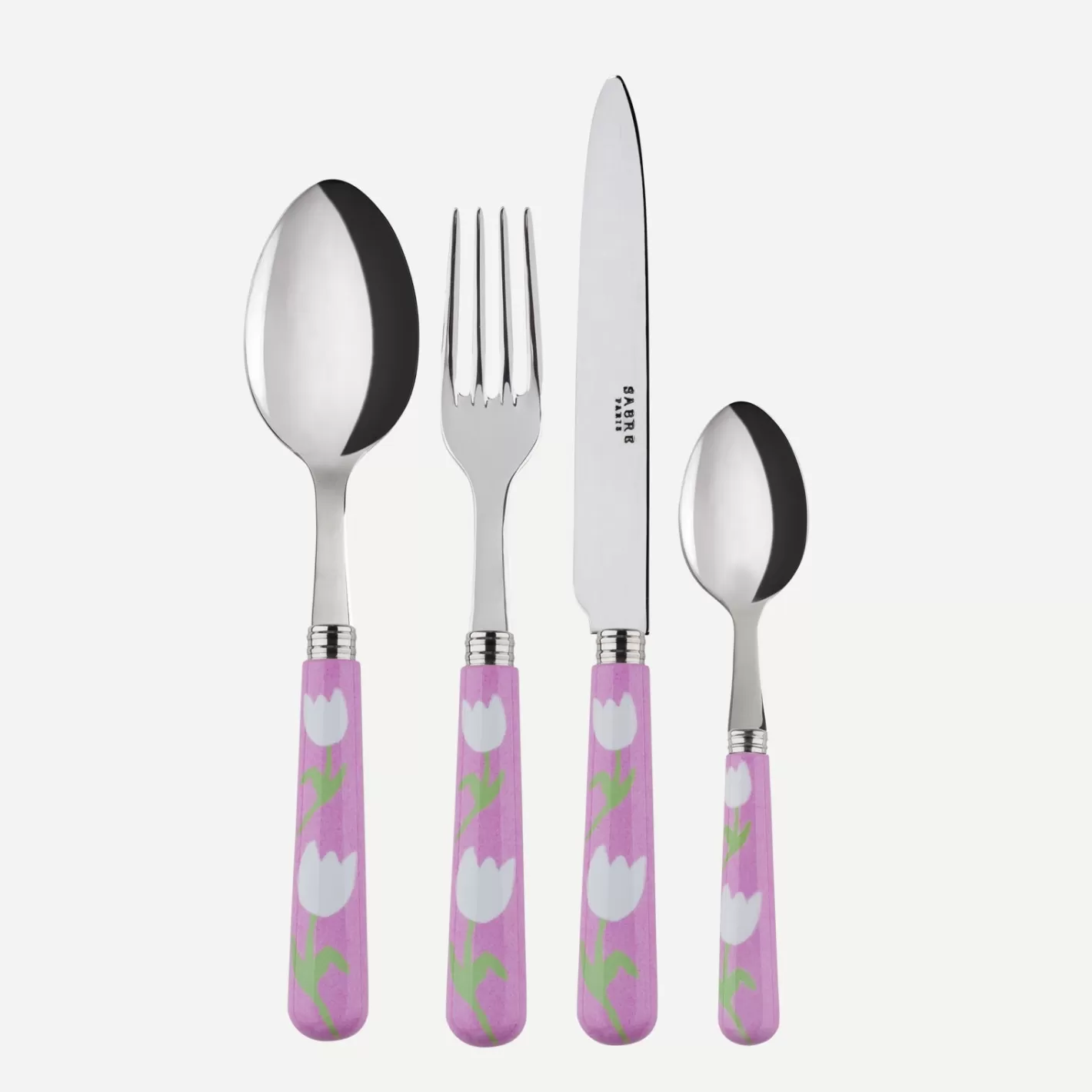 Sabre Paris Set Of 4 Pieces>Tulipe, Pink