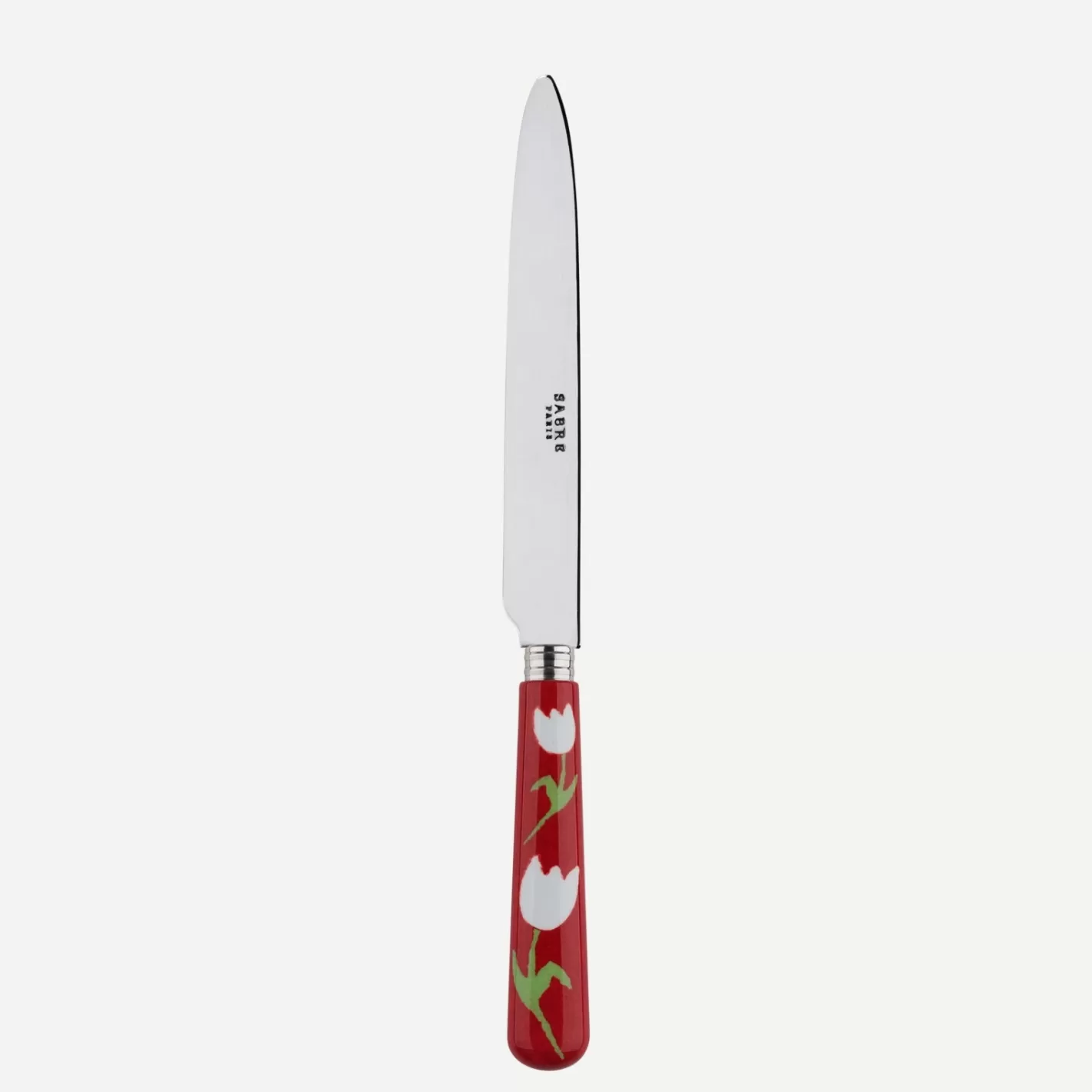 Sabre Paris Dinner Knife>Tulipe, Red