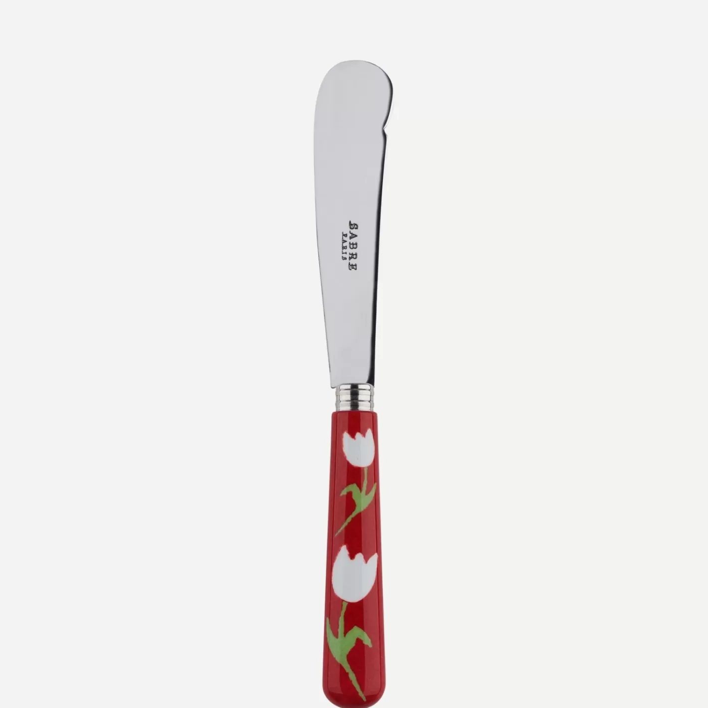 Sabre Paris Butter Knife>Tulipe, Red