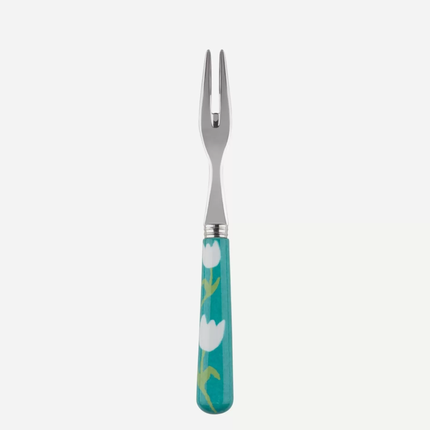 Sabre Paris Cocktail Fork>Tulipe, Turquoise