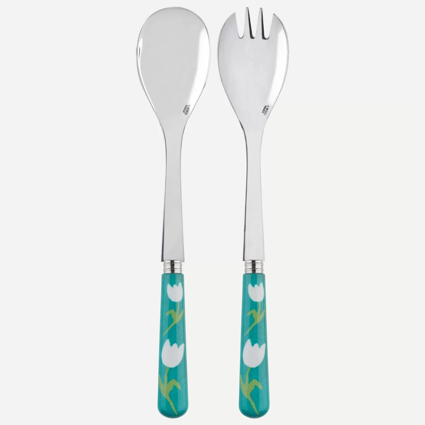 Sabre Paris Salad Set>Tulipe, Turquoise