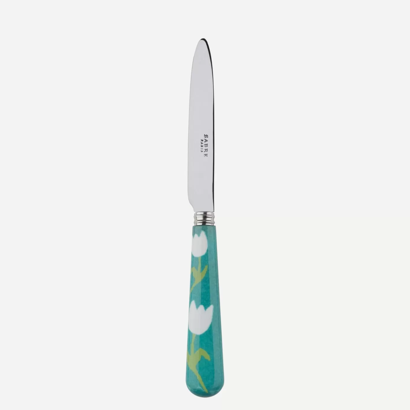 Sabre Paris Dessert Knife>Tulipe, Turquoise