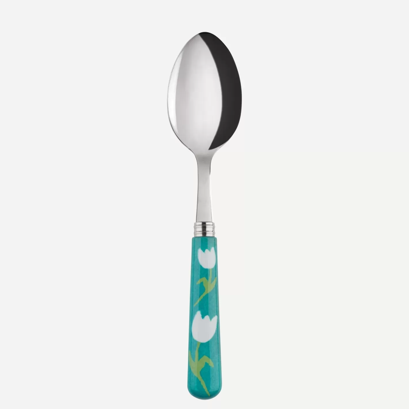 Sabre Paris Soup Spoon>Tulipe, Turquoise