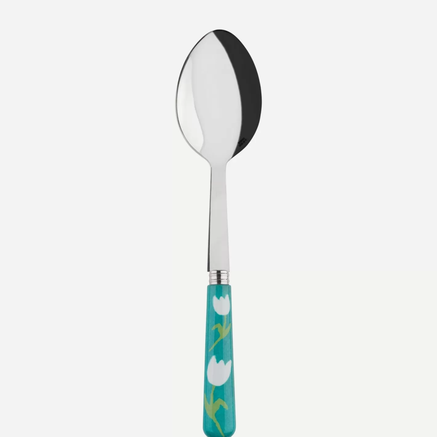 Sabre Paris Serving Spoon>Tulipe, Turquoise