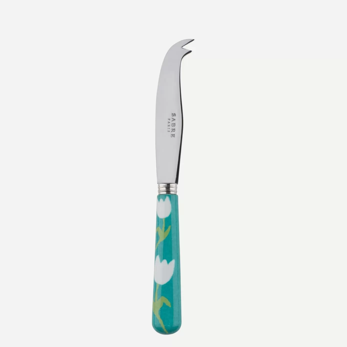 Sabre Paris Cheese Knife>Tulipe, Turquoise