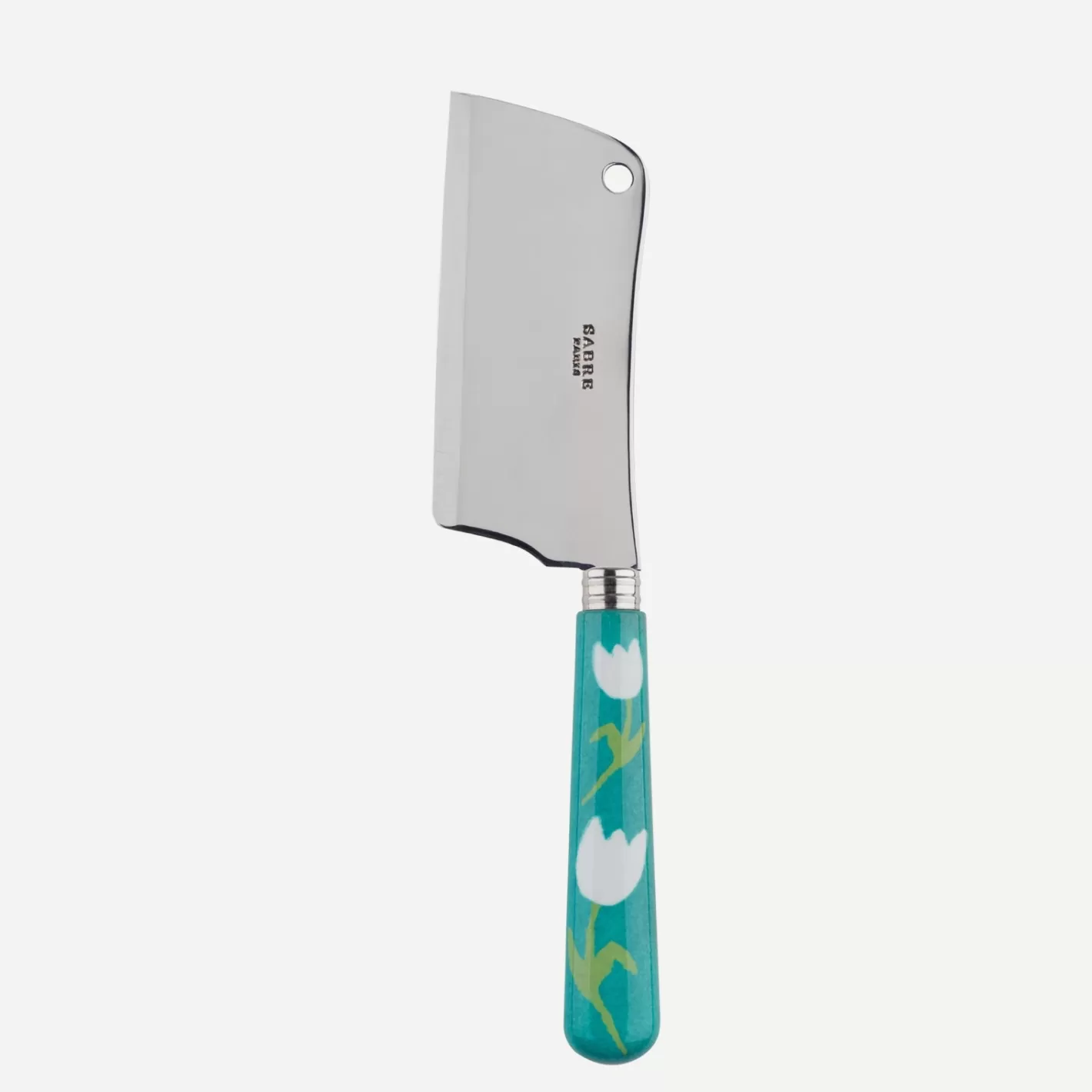 Sabre Paris Cheese Cleaver>Tulipe, Turquoise