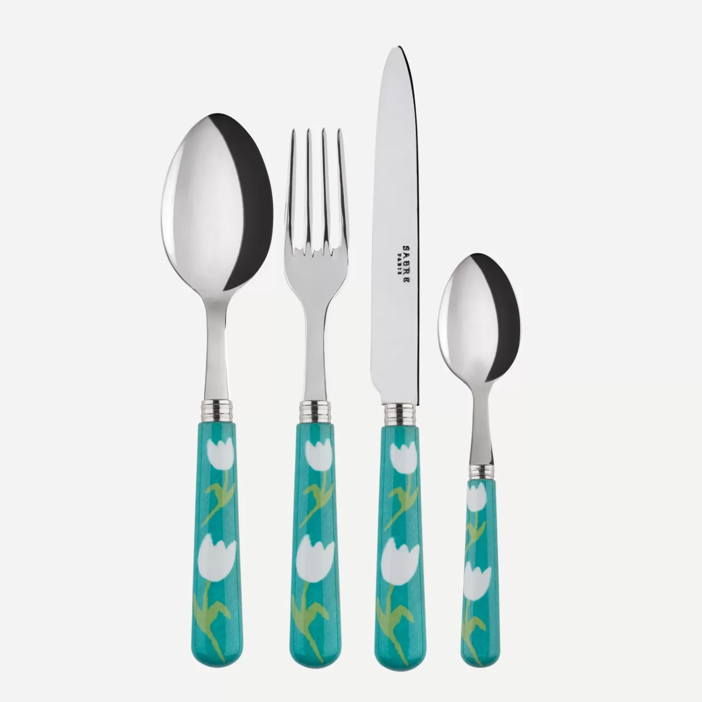 Sabre Paris Set Of 4 Pieces>Tulipe, Turquoise