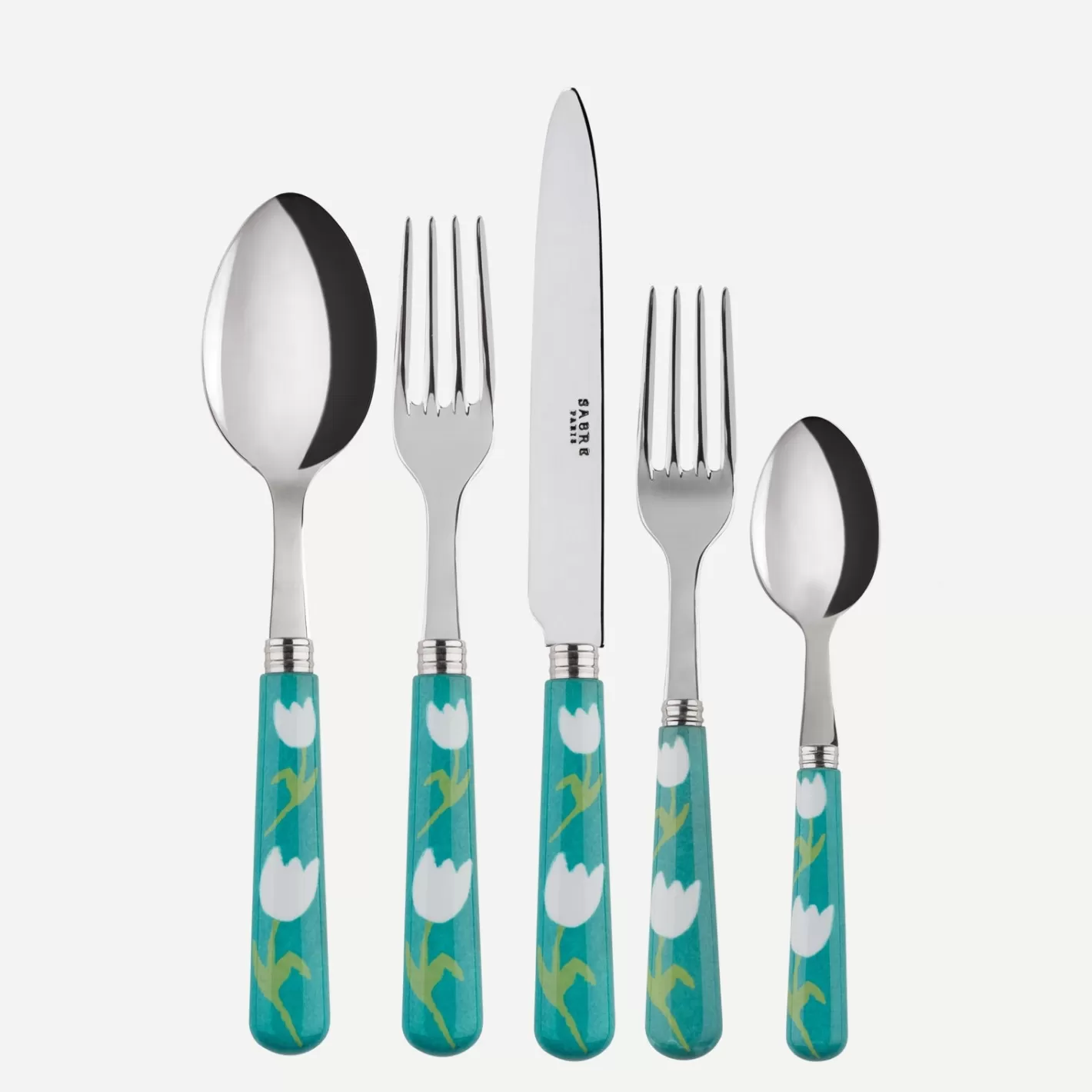 Sabre Paris Set Of 5 Pieces>Tulipe, Turquoise