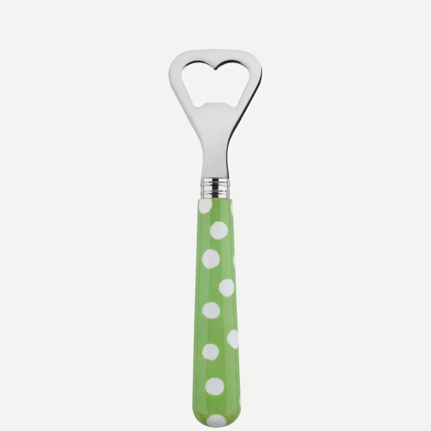 Sabre Paris Bottle Opener>White Dots, Garden green