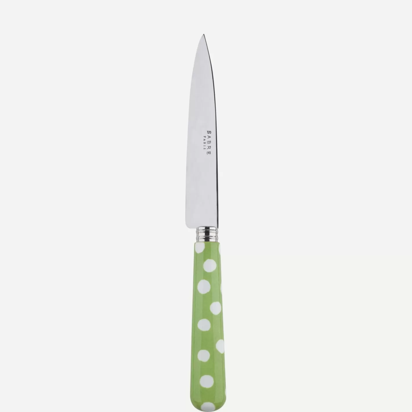 Sabre Paris Kitchen Knife>White Dots, Garden green