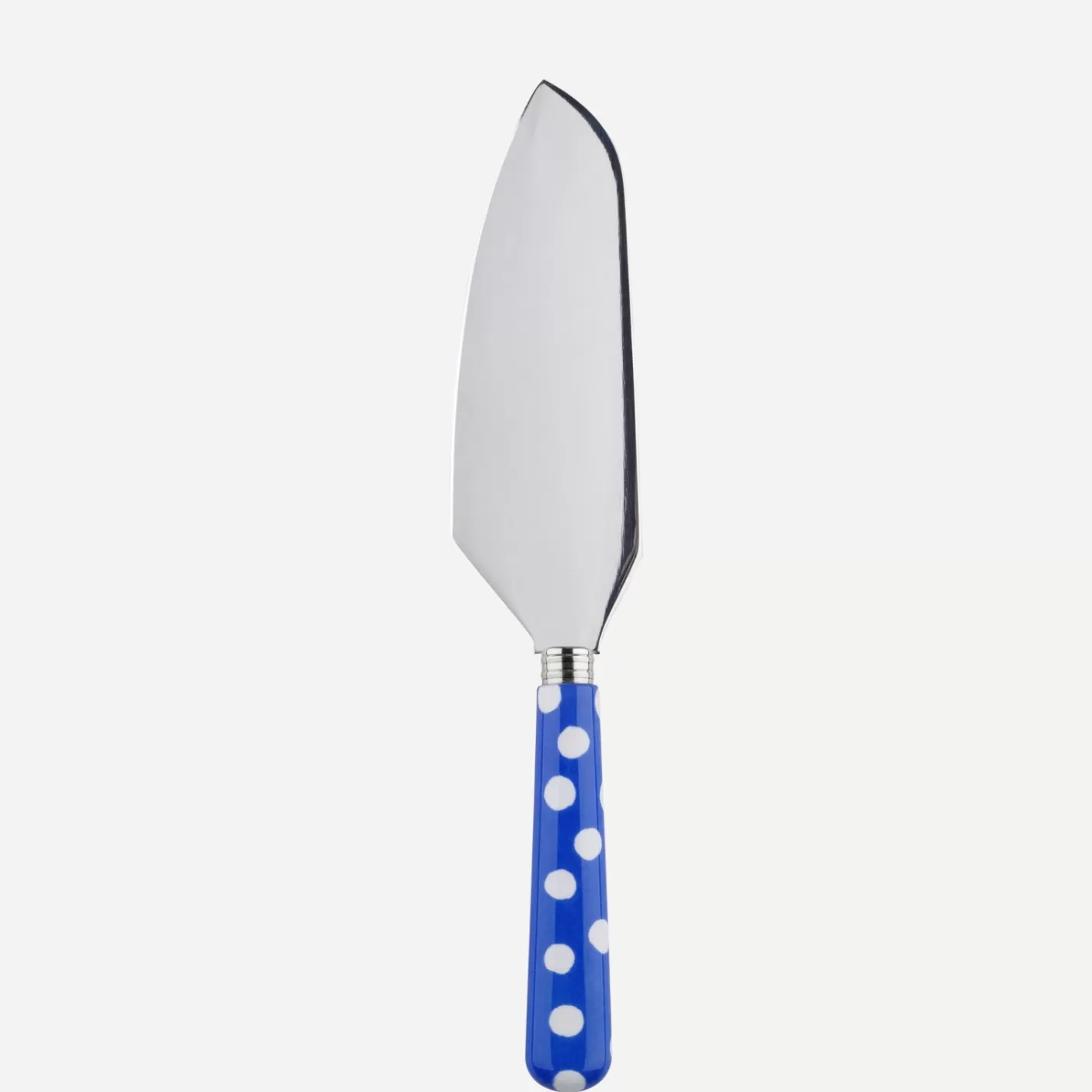 Sabre Paris Tart Slicer>White Dots, Lapis blue