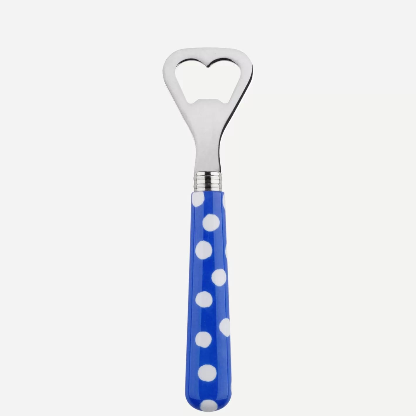 Sabre Paris Bottle Opener>White Dots, Lapis blue