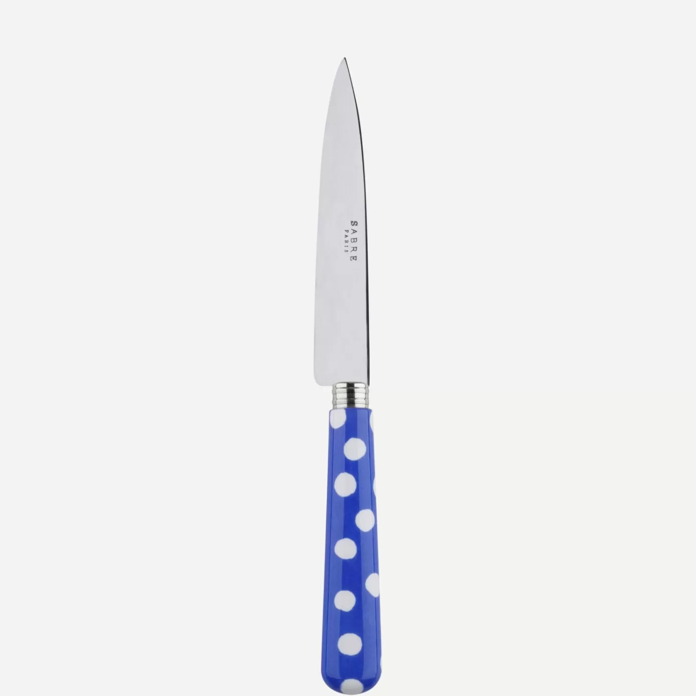 Sabre Paris Kitchen Knife>White Dots, Lapis blue