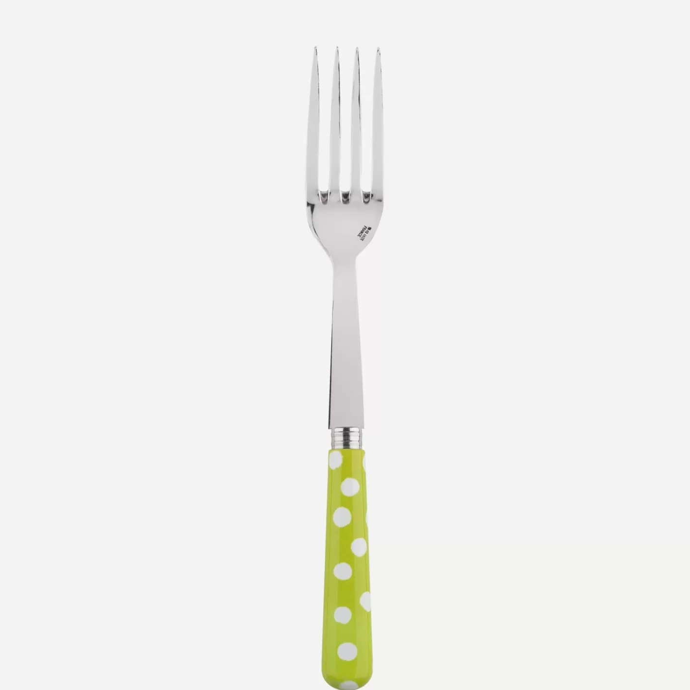 Sabre Paris Serving Fork>White Dots, Lime