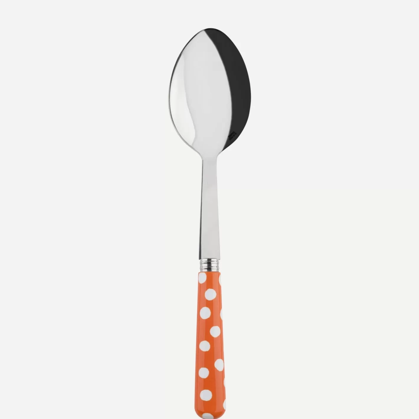 Sabre Paris Serving Spoon>White Dots, Orange