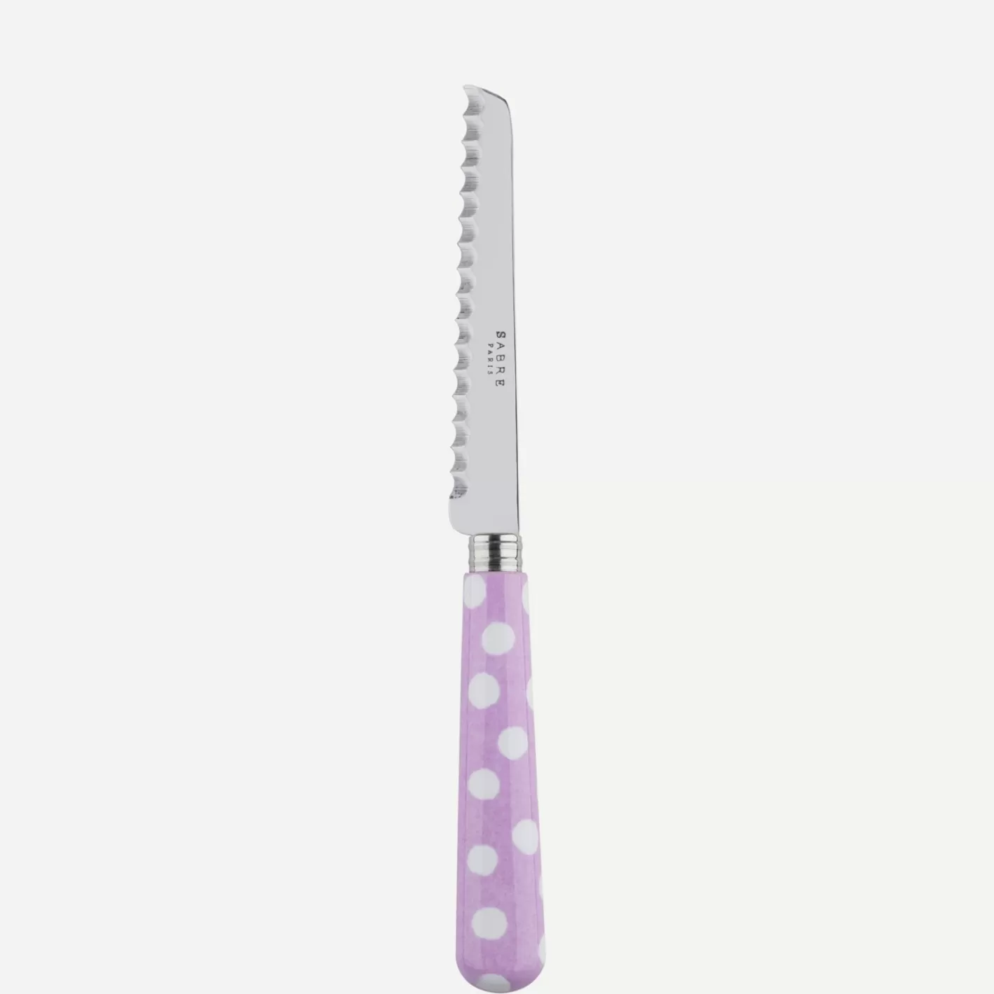 Sabre Paris Tomato Knife>White Dots, Pink